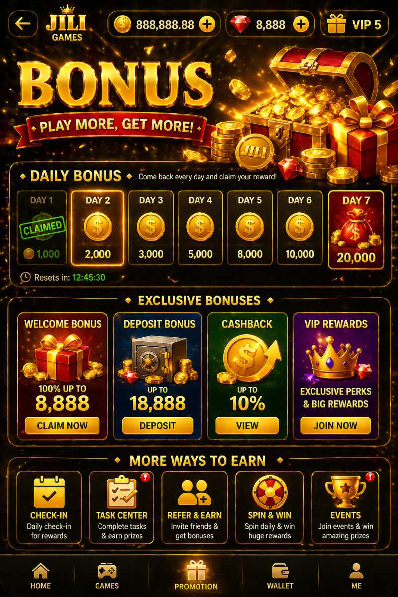 JILI Games बोनस गाइड