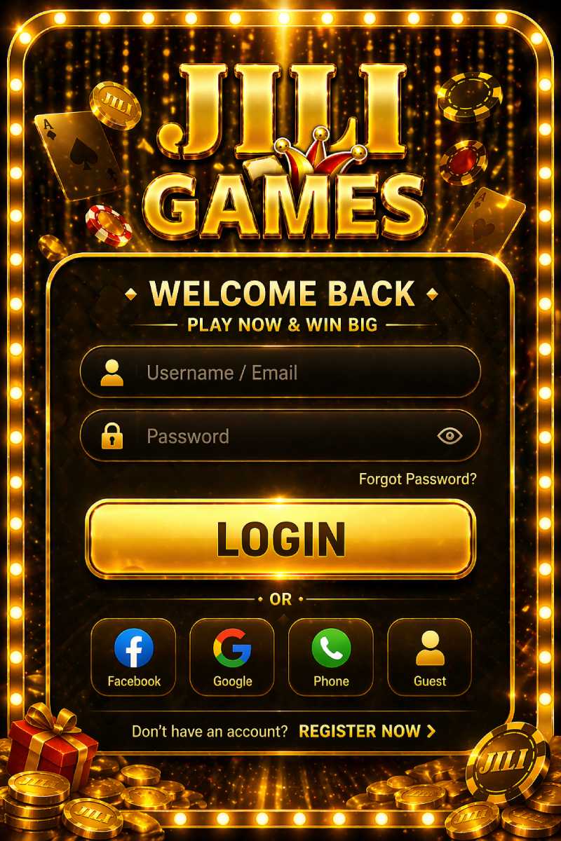 JILI Games लॉगिन गाइड